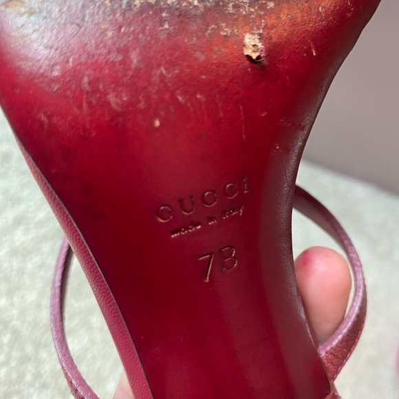 SALE π RARE AUTH VINTAGE GUCCI HEELS πππ - Picture 14 of 14